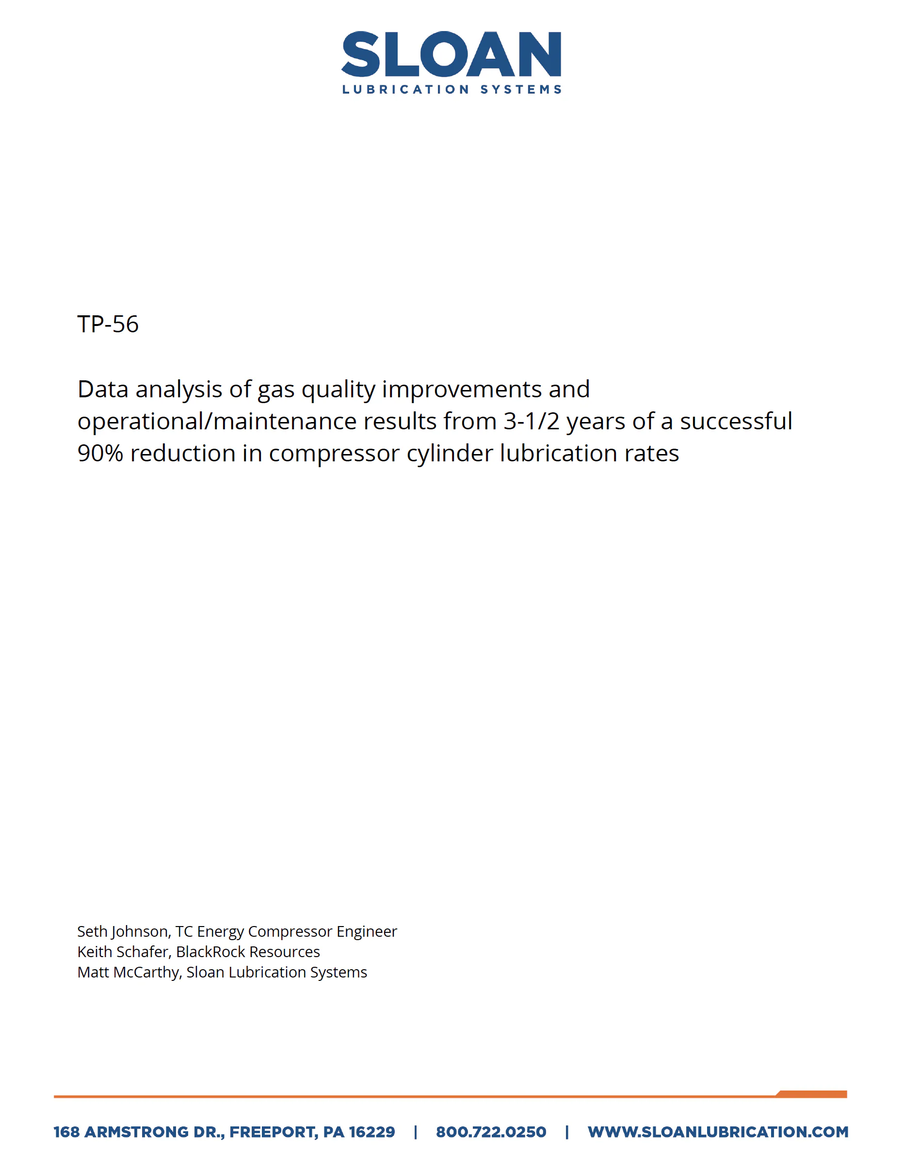 Data Analysis of Negative Impact and Costs of Over-Lubrication – October, 2024